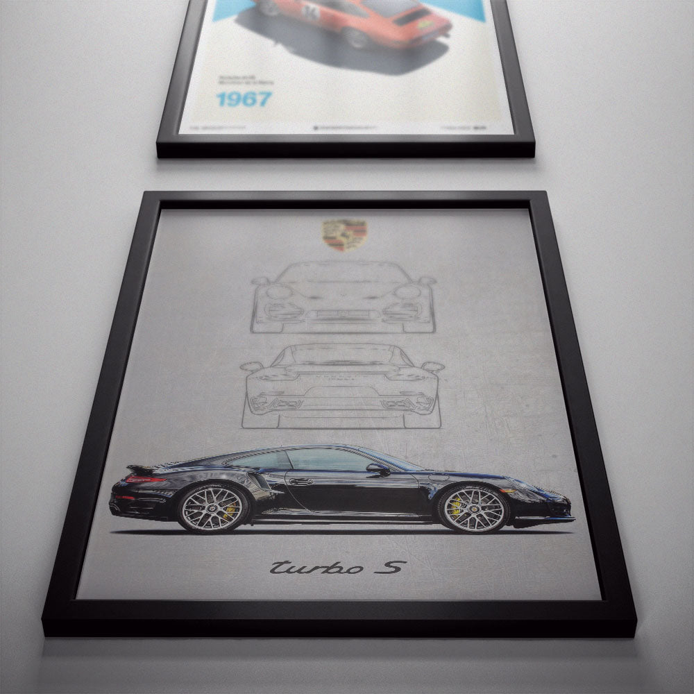 Porsche Turbo S Poster