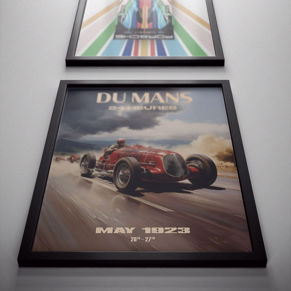 Du Mans 24 Heures Poster