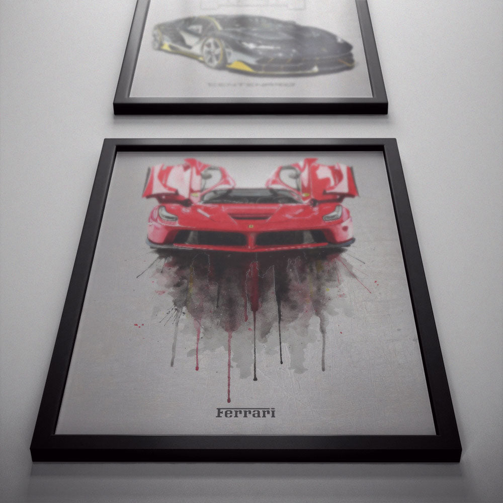 FERRARI SPLASH Poster