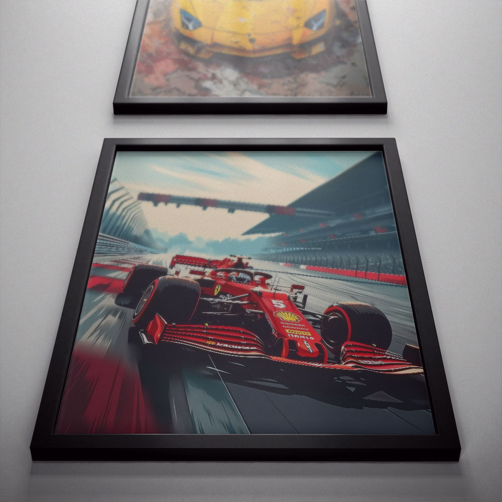 F1 Ferrari Poster