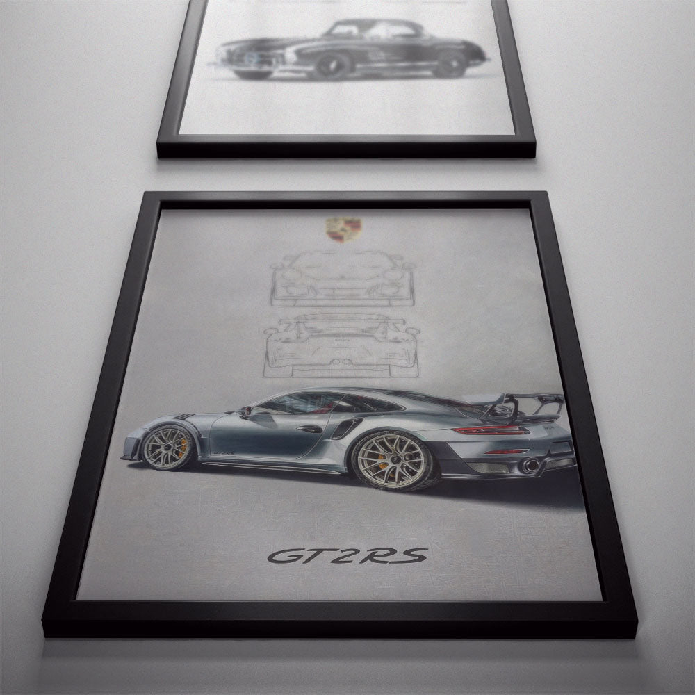 PORSCHE GT2RS Poster