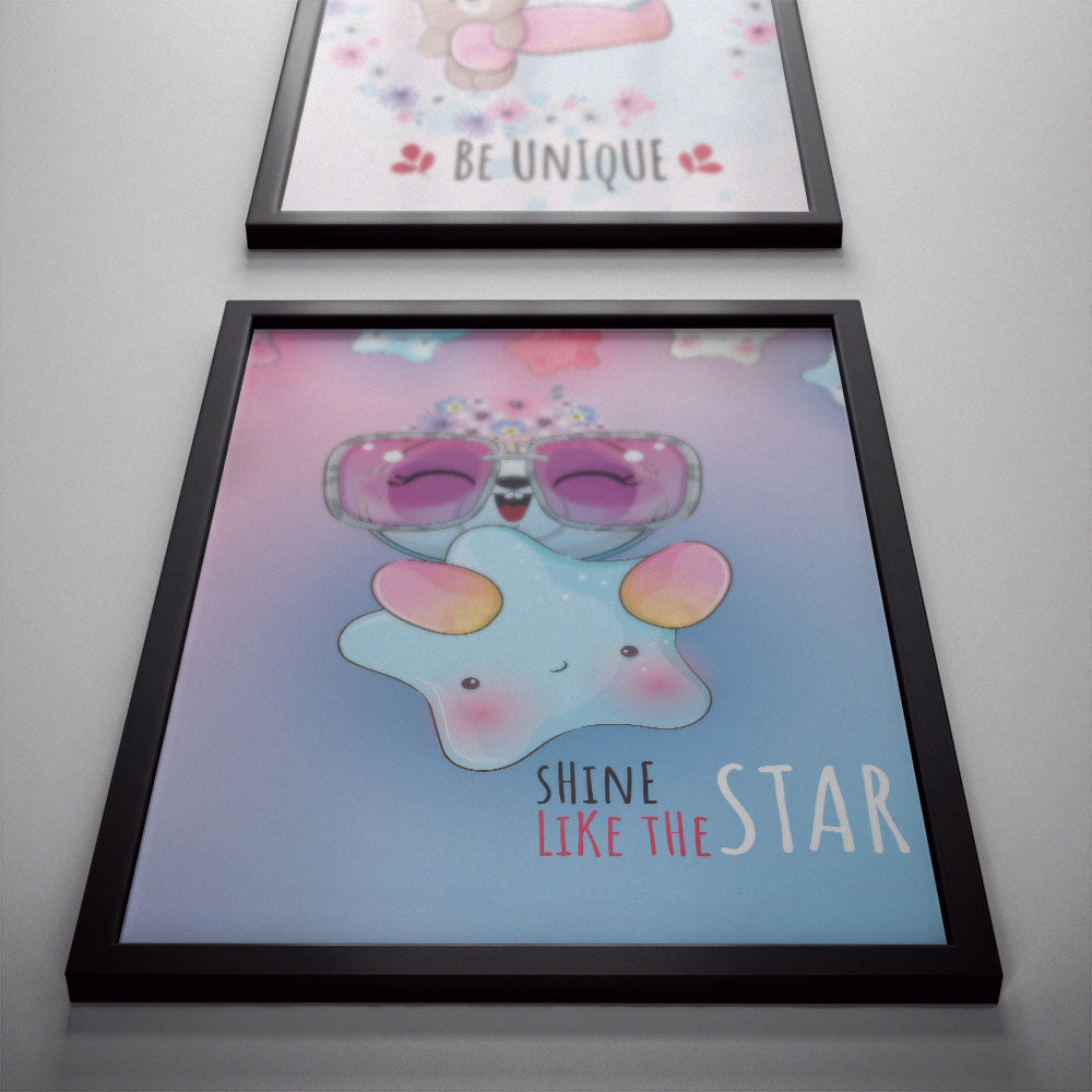 Shine Like The Star Poster