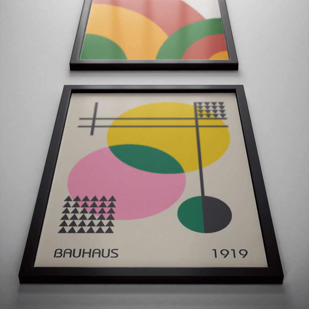 Avant-Garde Essence BAUHAUS Poster