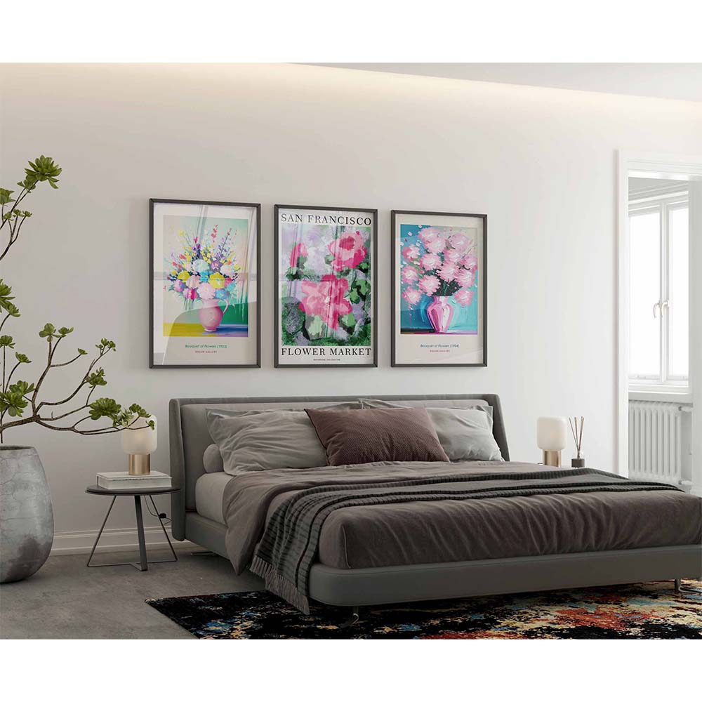 Abstract Allure Collection of 3 posters