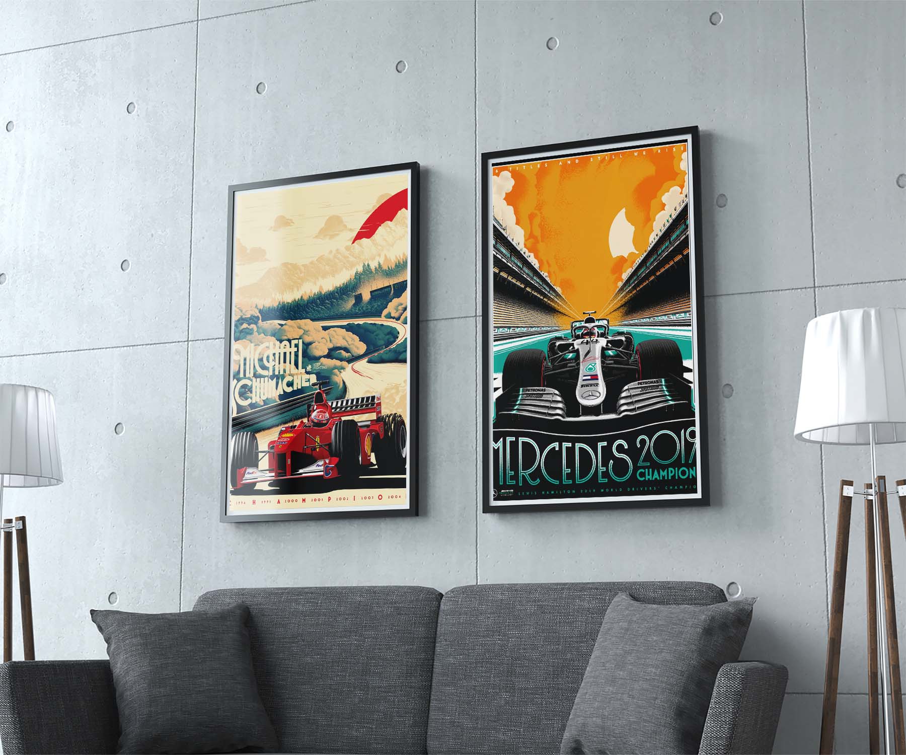 MERCEDES 2019 Poster