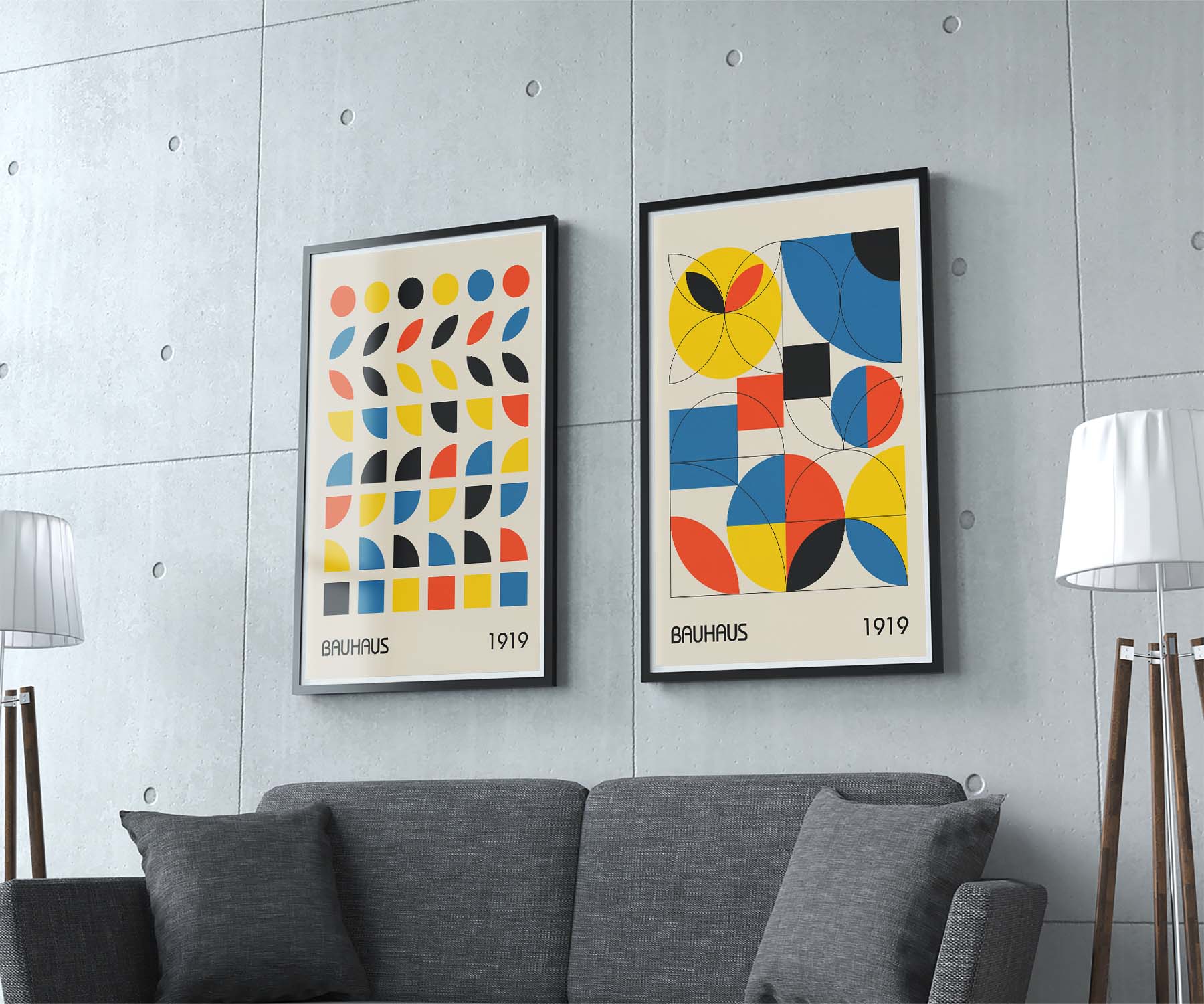 Structural Fusion BAUHAUS Poster