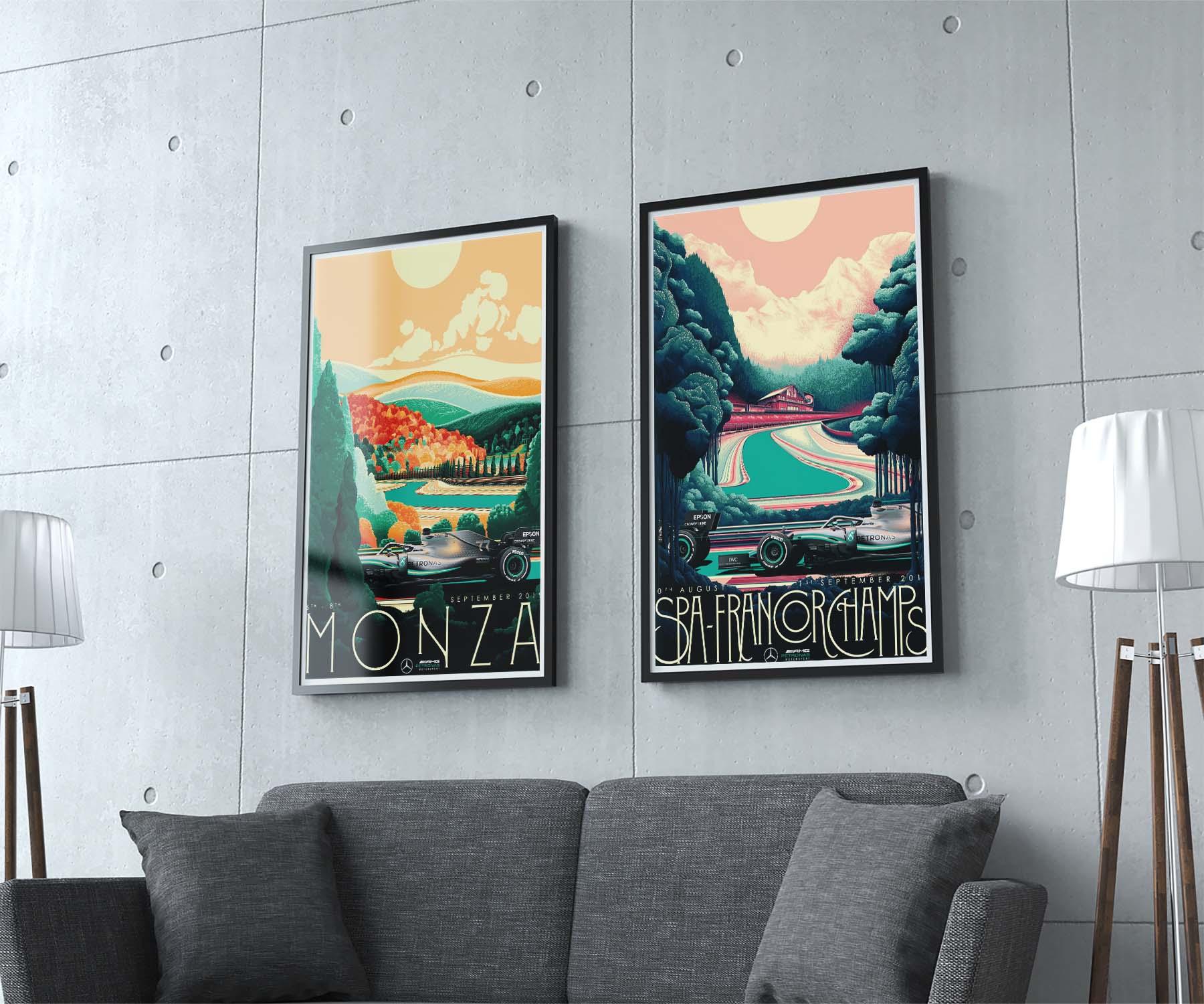 F1 San Francisco poster