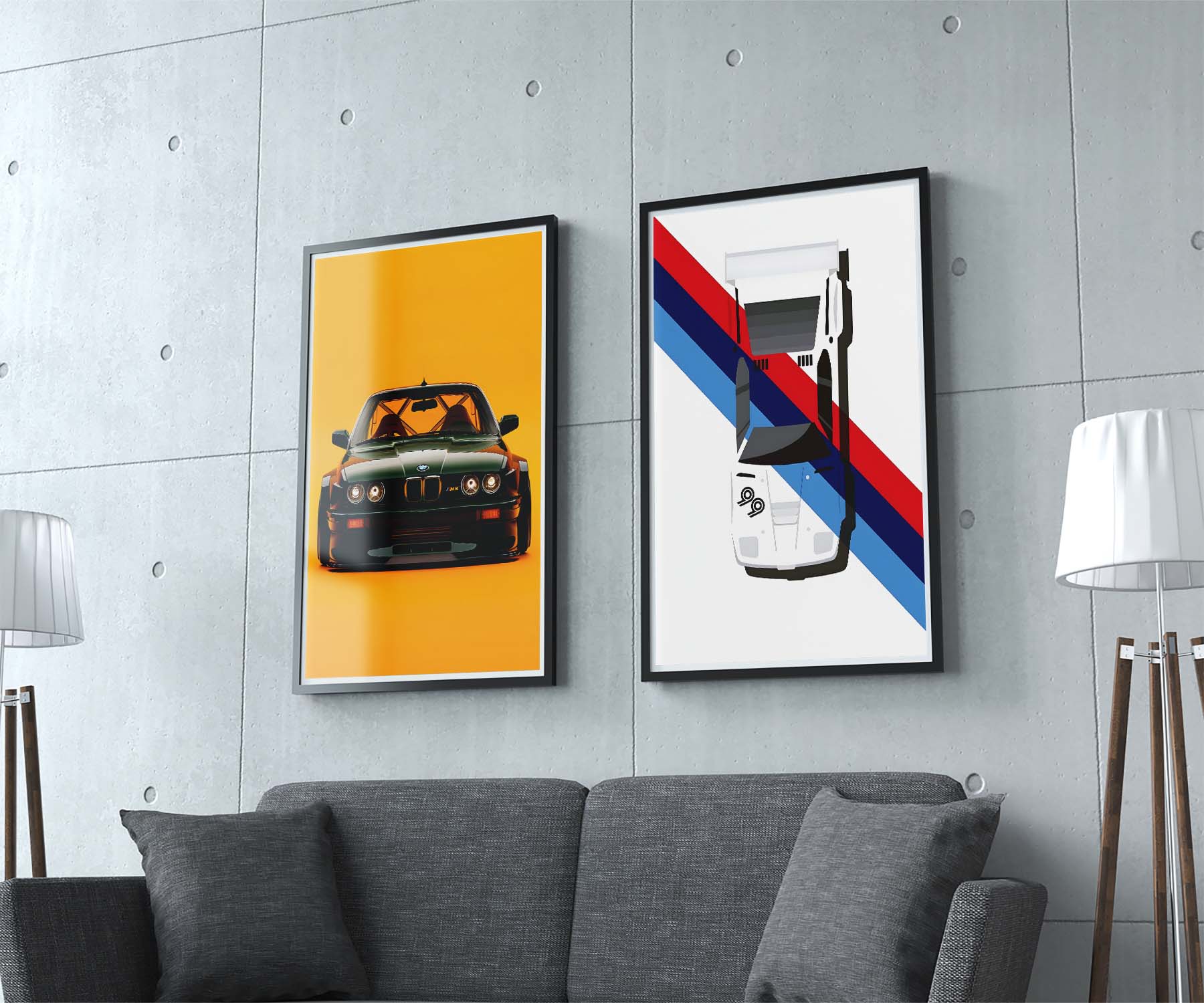 BMW M1 1978 POSTER