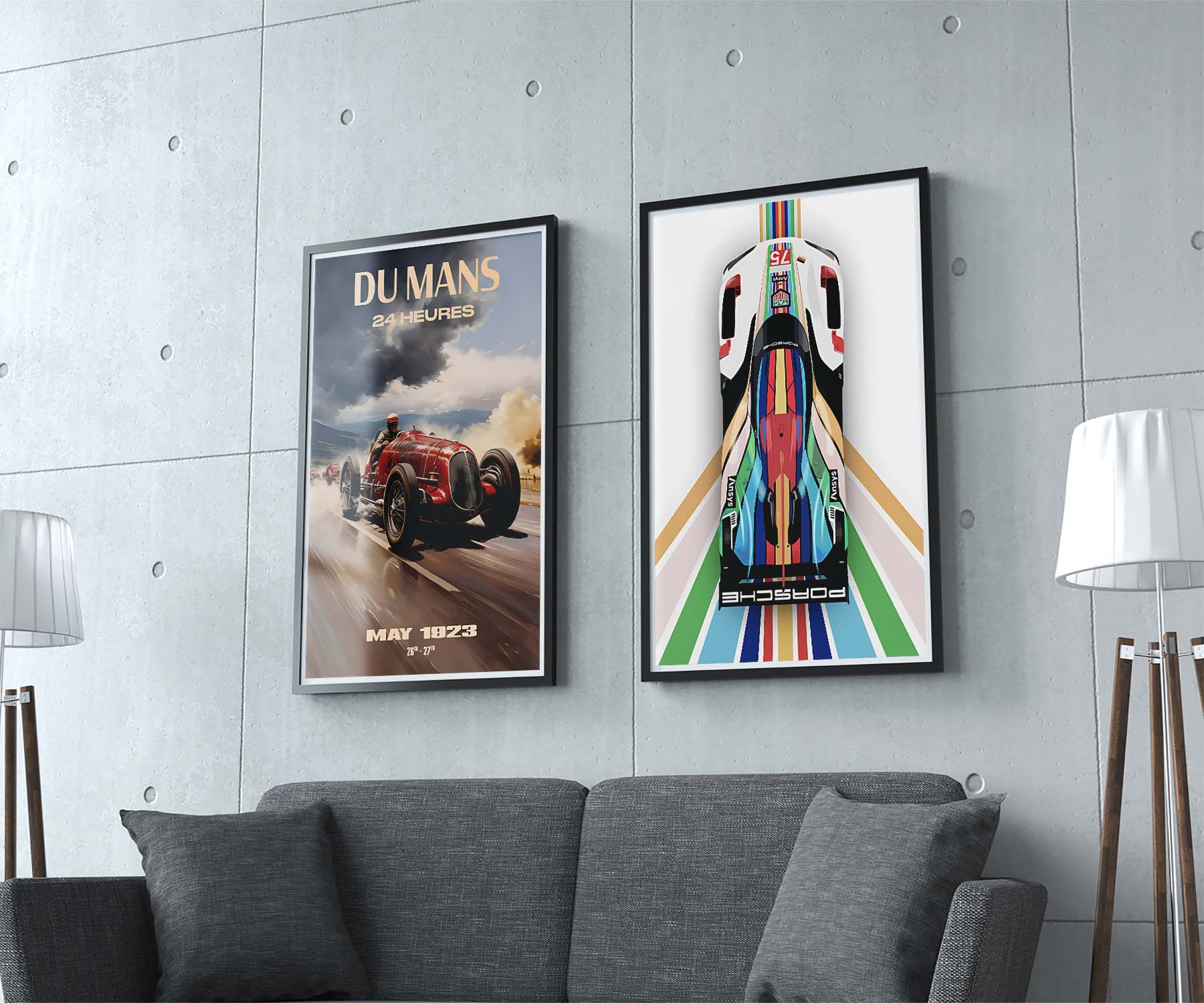 Porsche 75 Poster