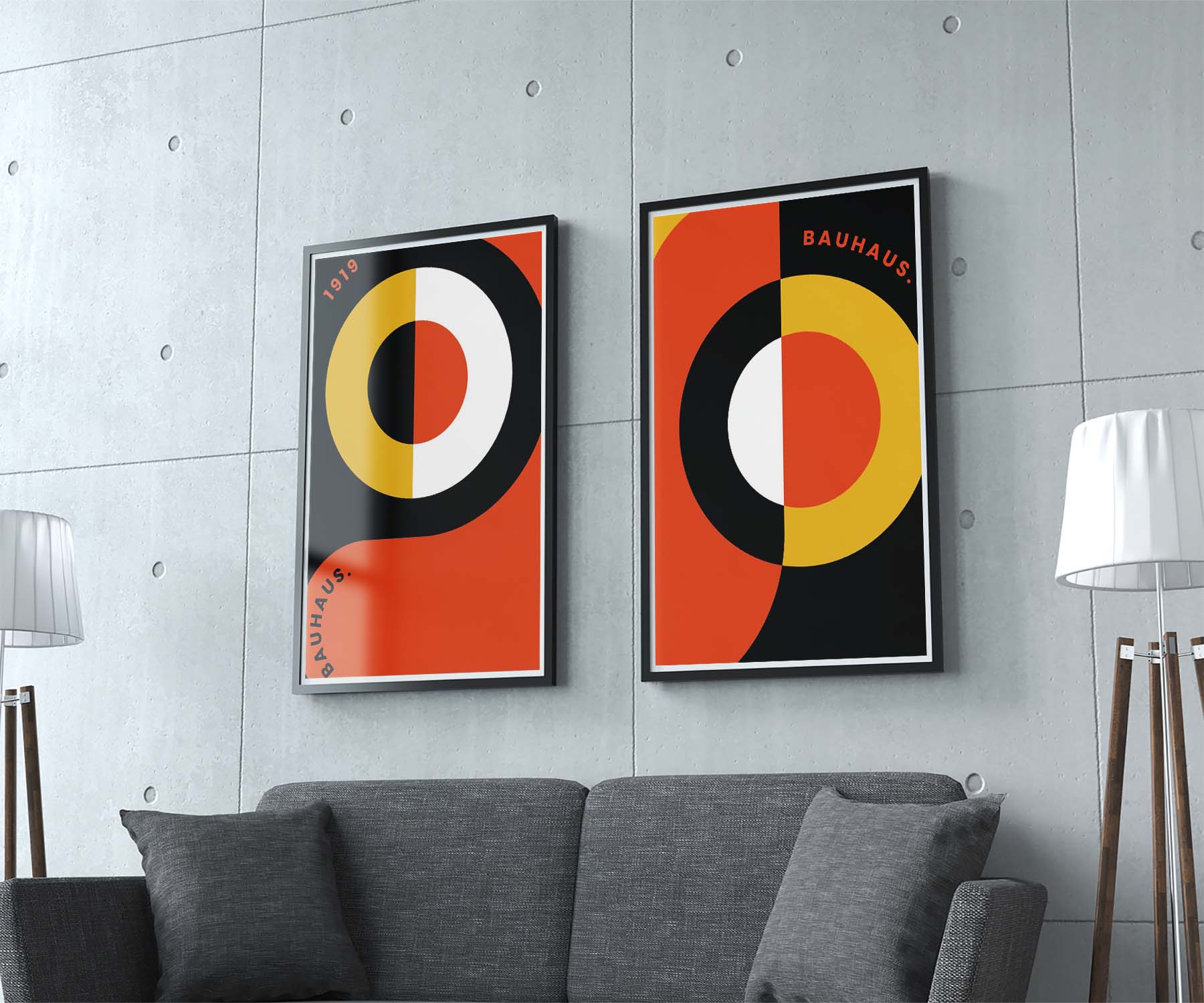 Spatial Intuition BAUHAUS Poster