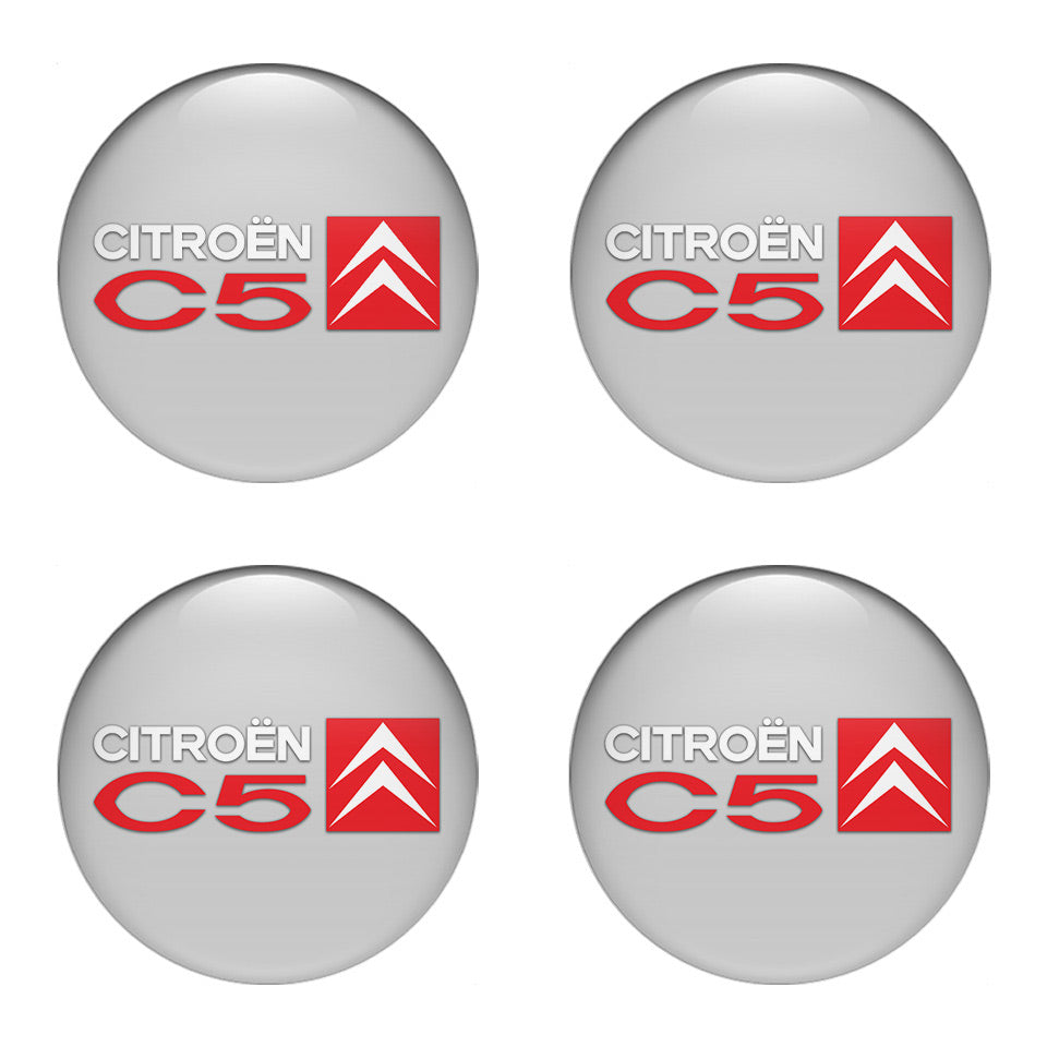 CITROEN Silicone Stickers for Wheel Center Caps