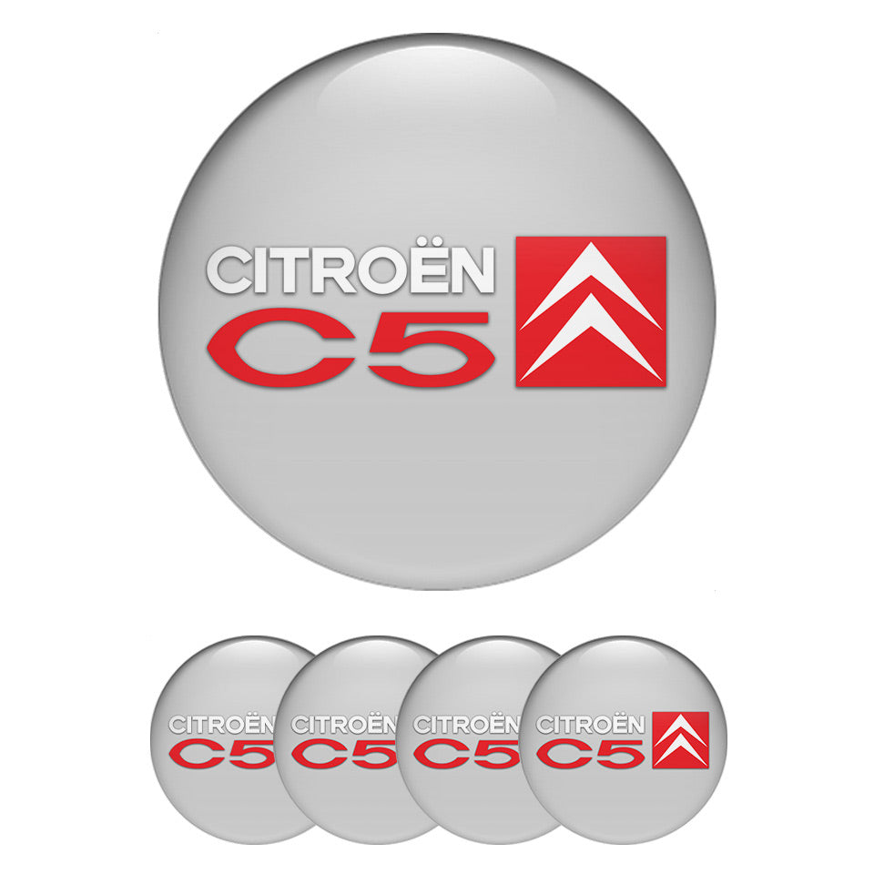 CITROEN Silicone Stickers for Wheel Center Caps