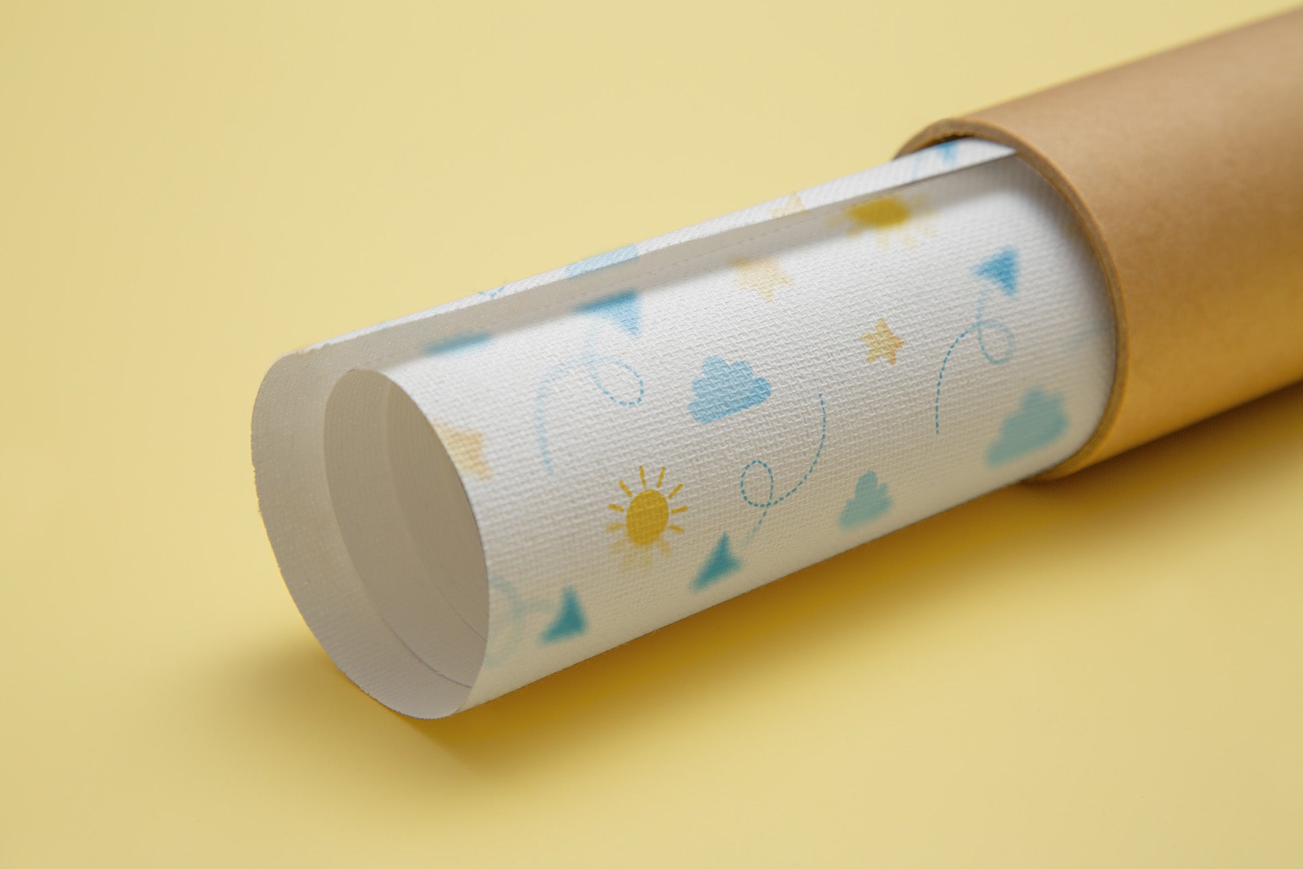 Sunny Paper Rockets Wallpaper