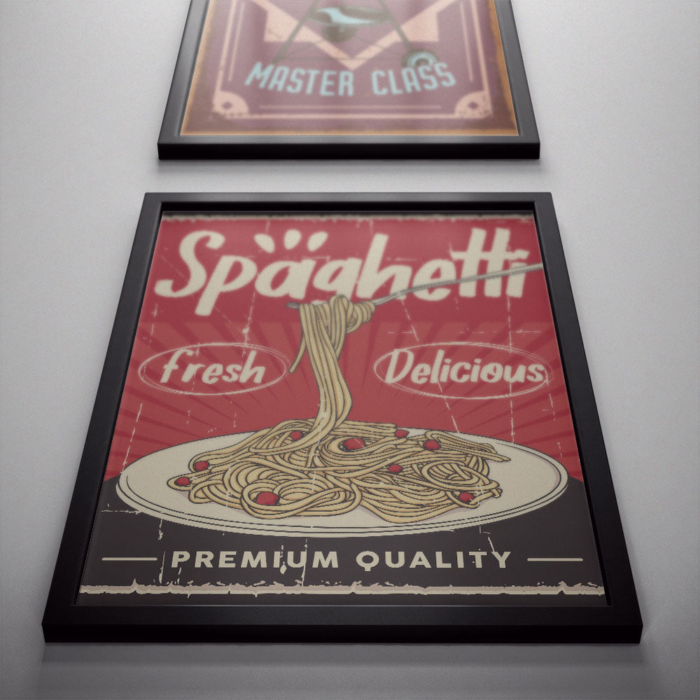 Fresh Spaghetti Poster