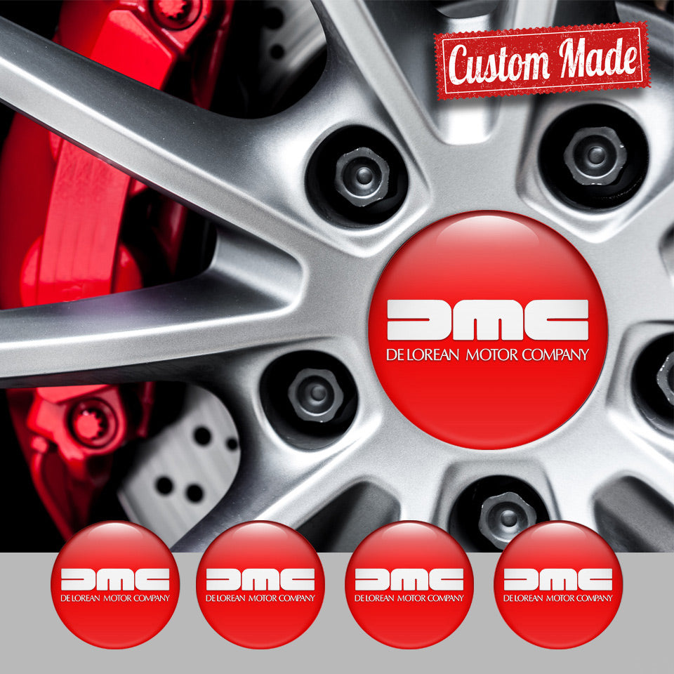 DMC Silicone Stickers for Wheel Center Caps