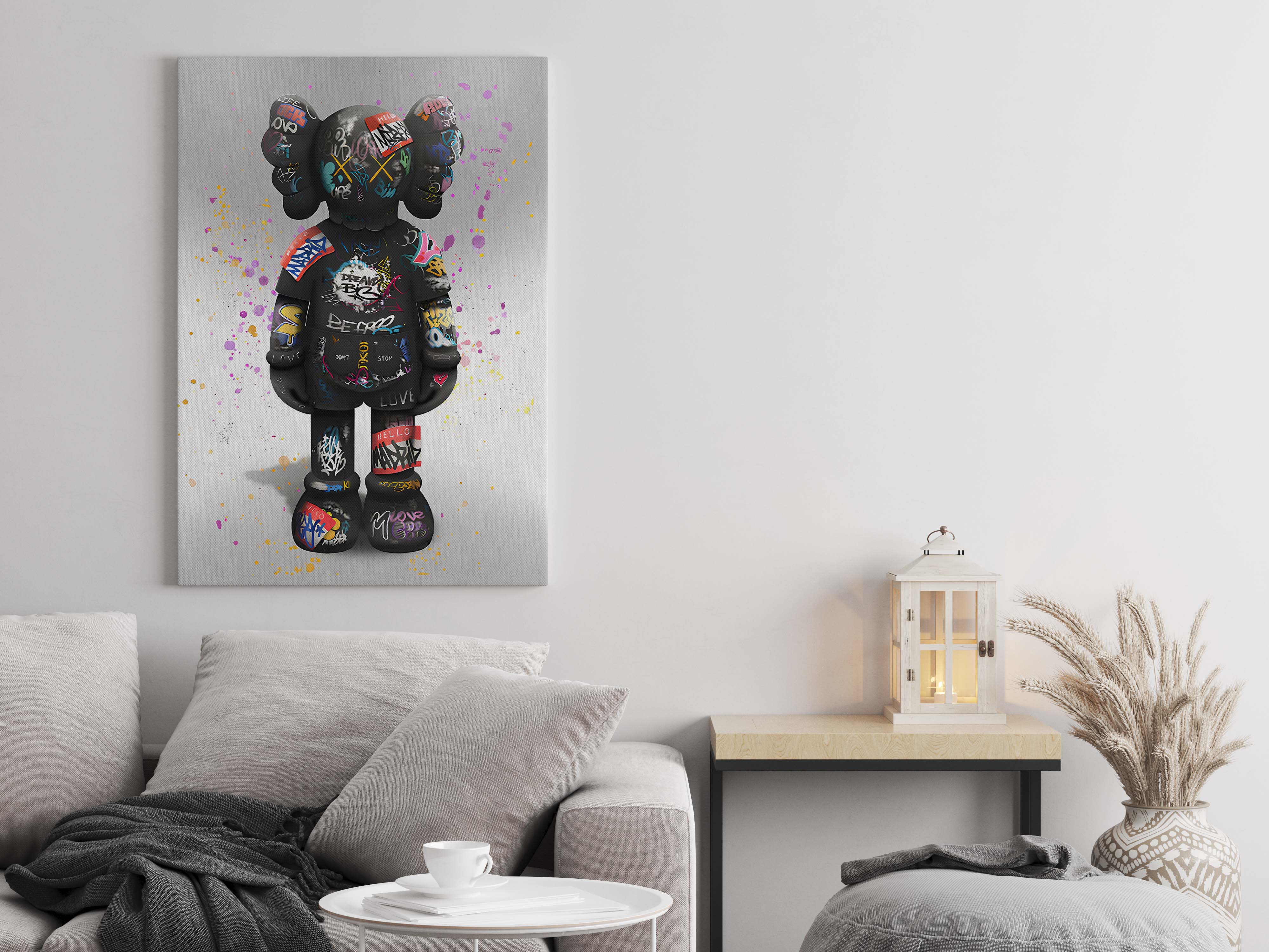 Kaws3 Canvas