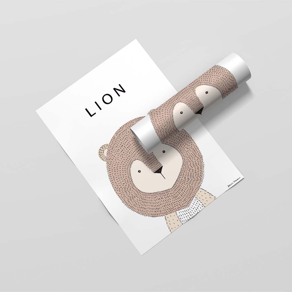 Lion Poster