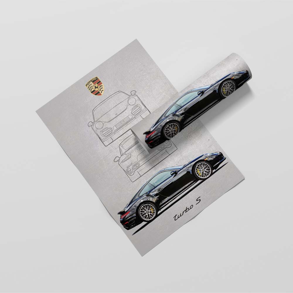 Porsche Turbo S Poster