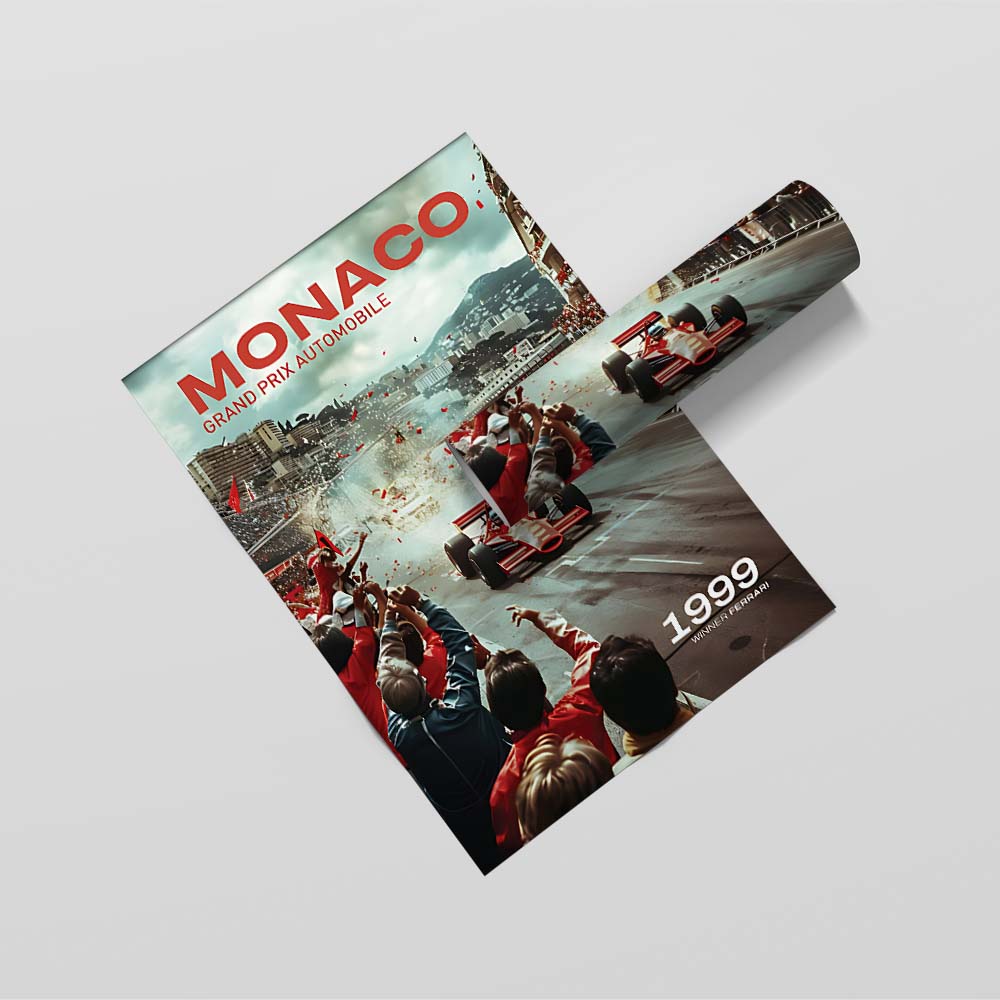 Monaco Grand Prix 1999 Poster