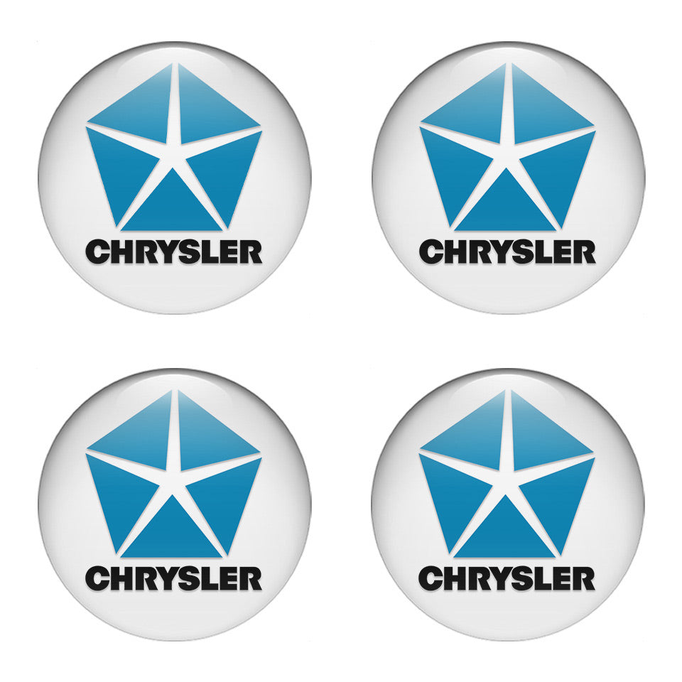 CHRYSLER Domed Emblems for Center Caps