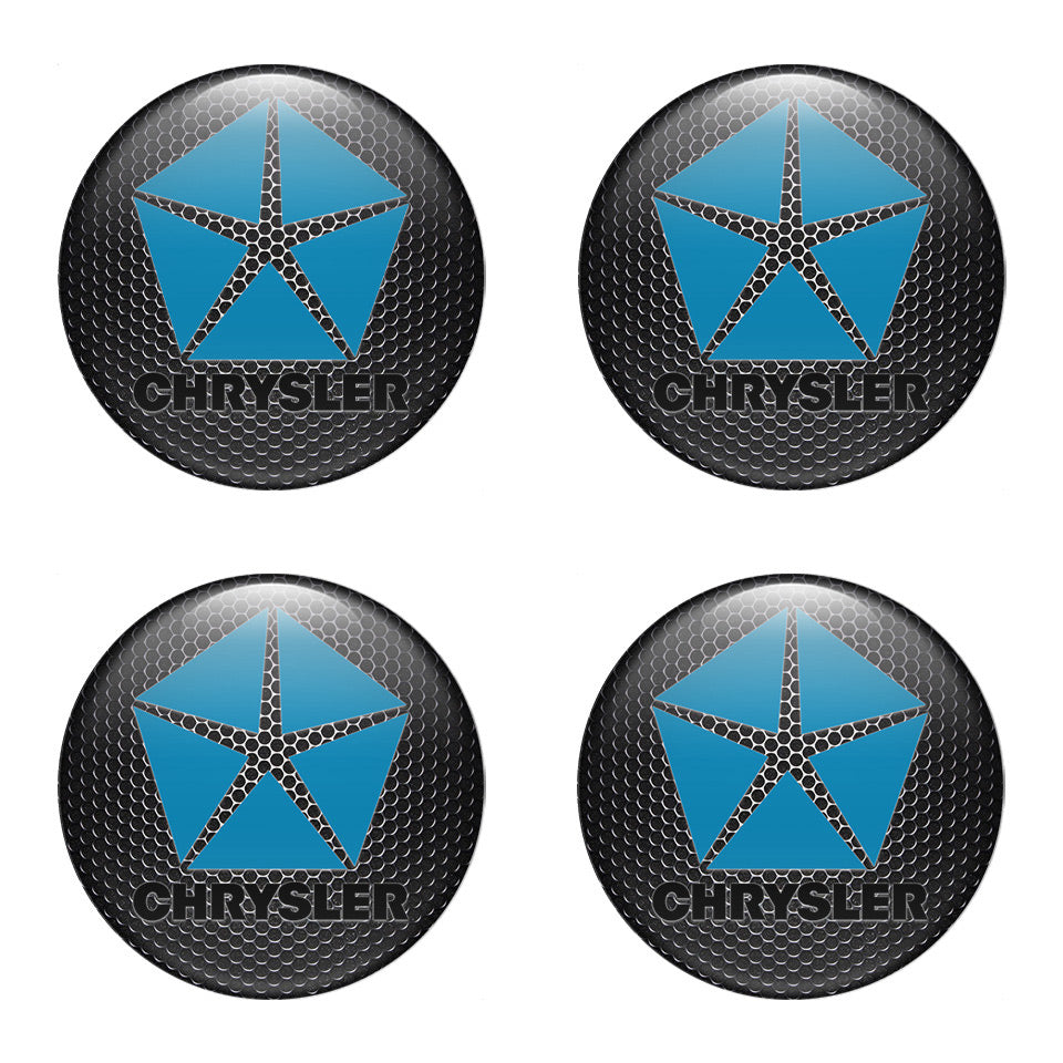 CHRYSLER Domed Emblems for Center Caps