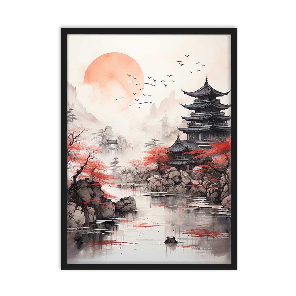 Zen Visions Japanese Poster