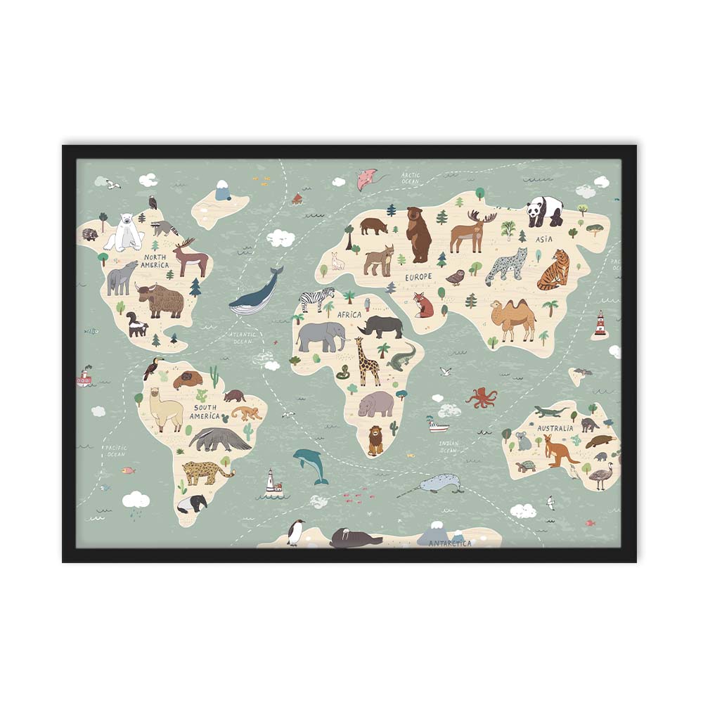 Animal World Poster