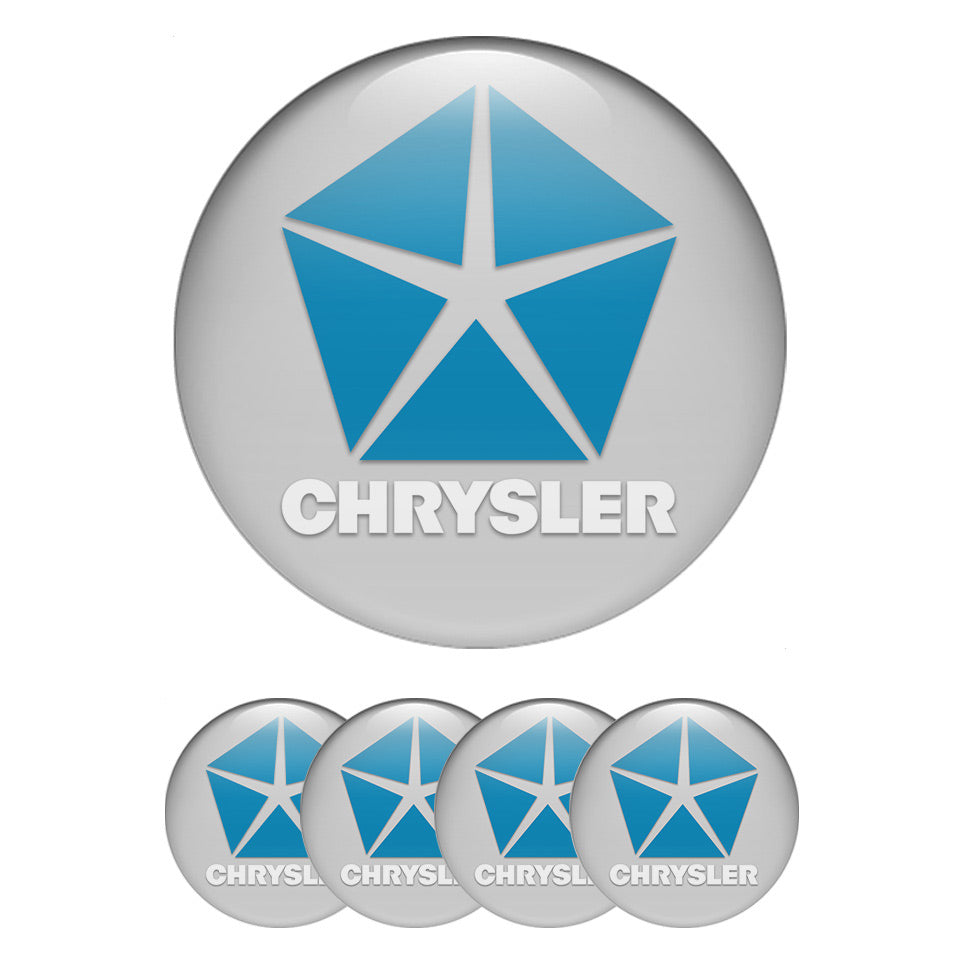 CHRYSLER Domed Emblems for Center Caps