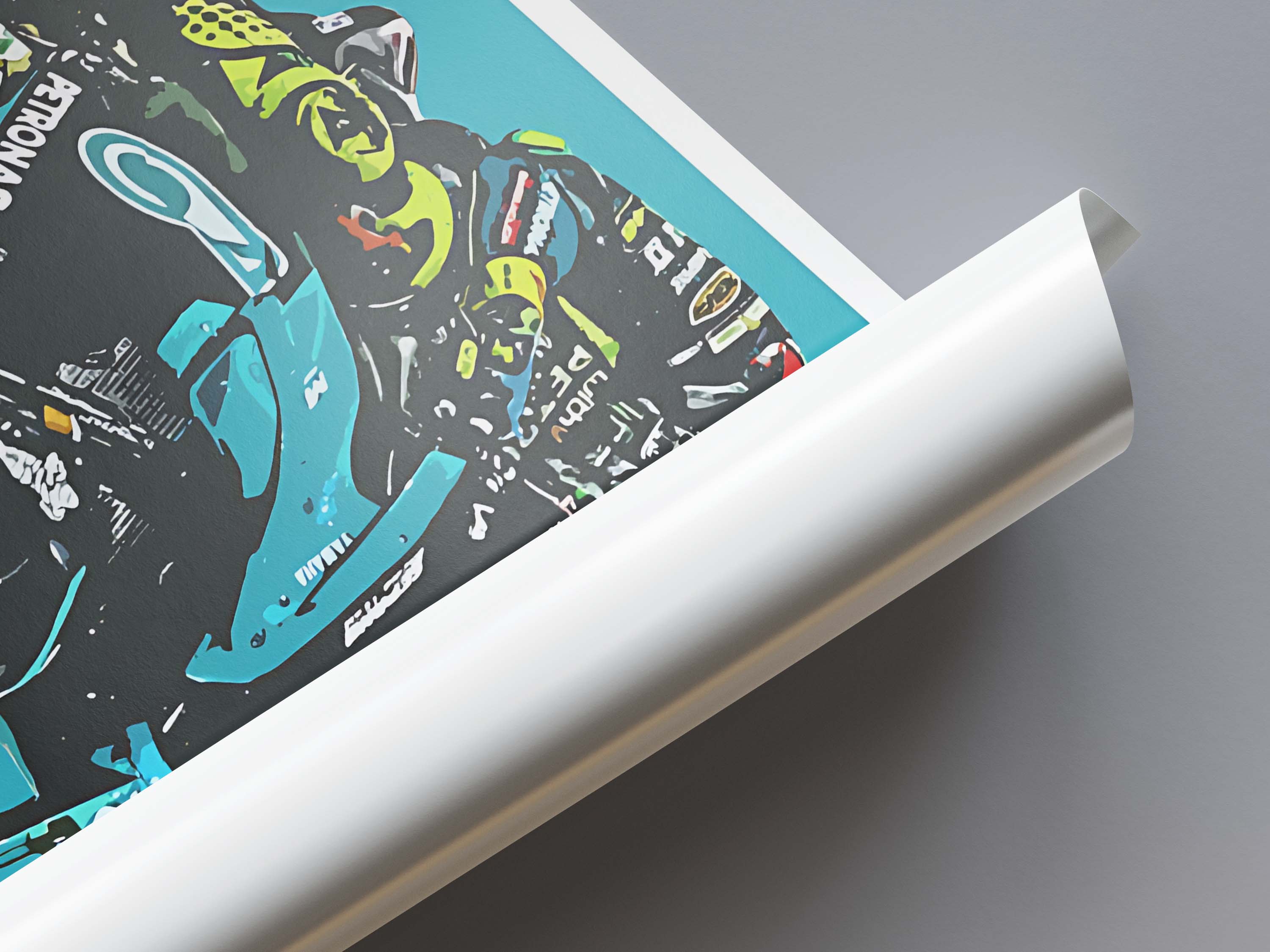 Valentino Rossi 46 Poster