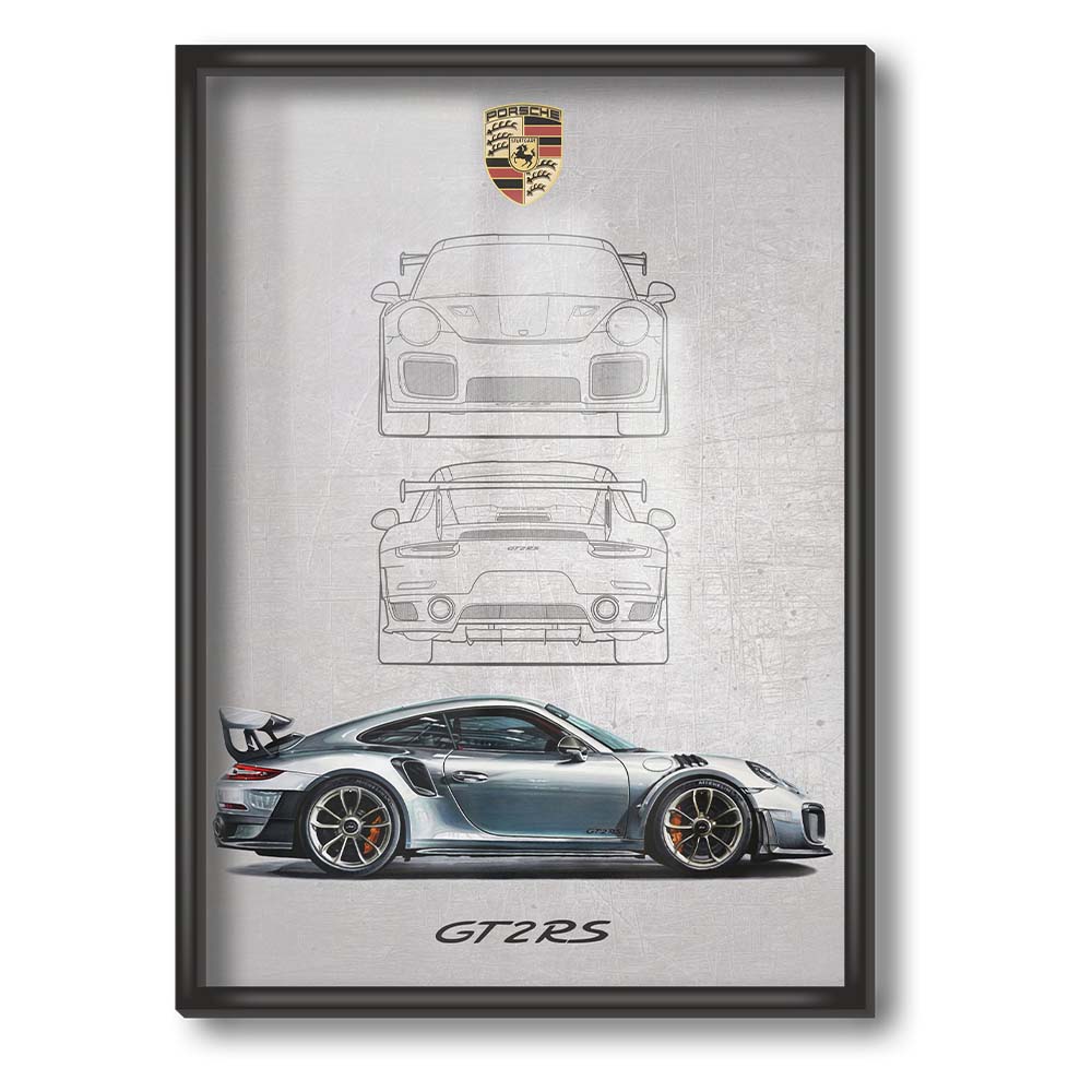 PORSCHE GT2 RS POSTER