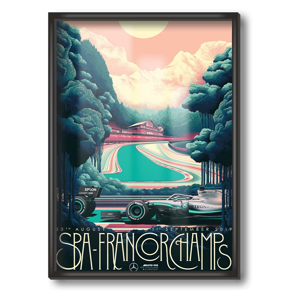 F1 San Francisco poster