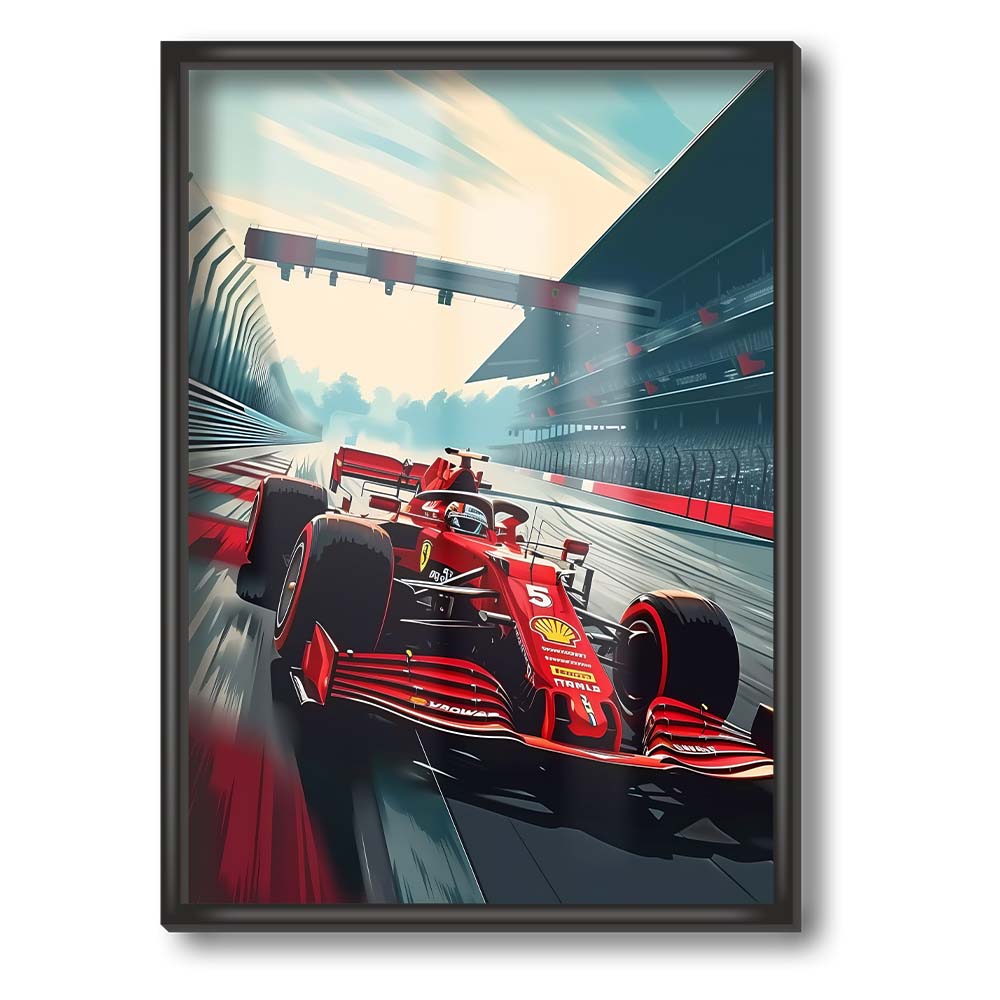 F1 Ferrari Poster