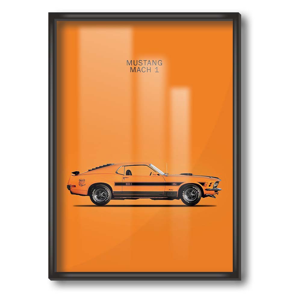 Ford Mustang 1969 Poster