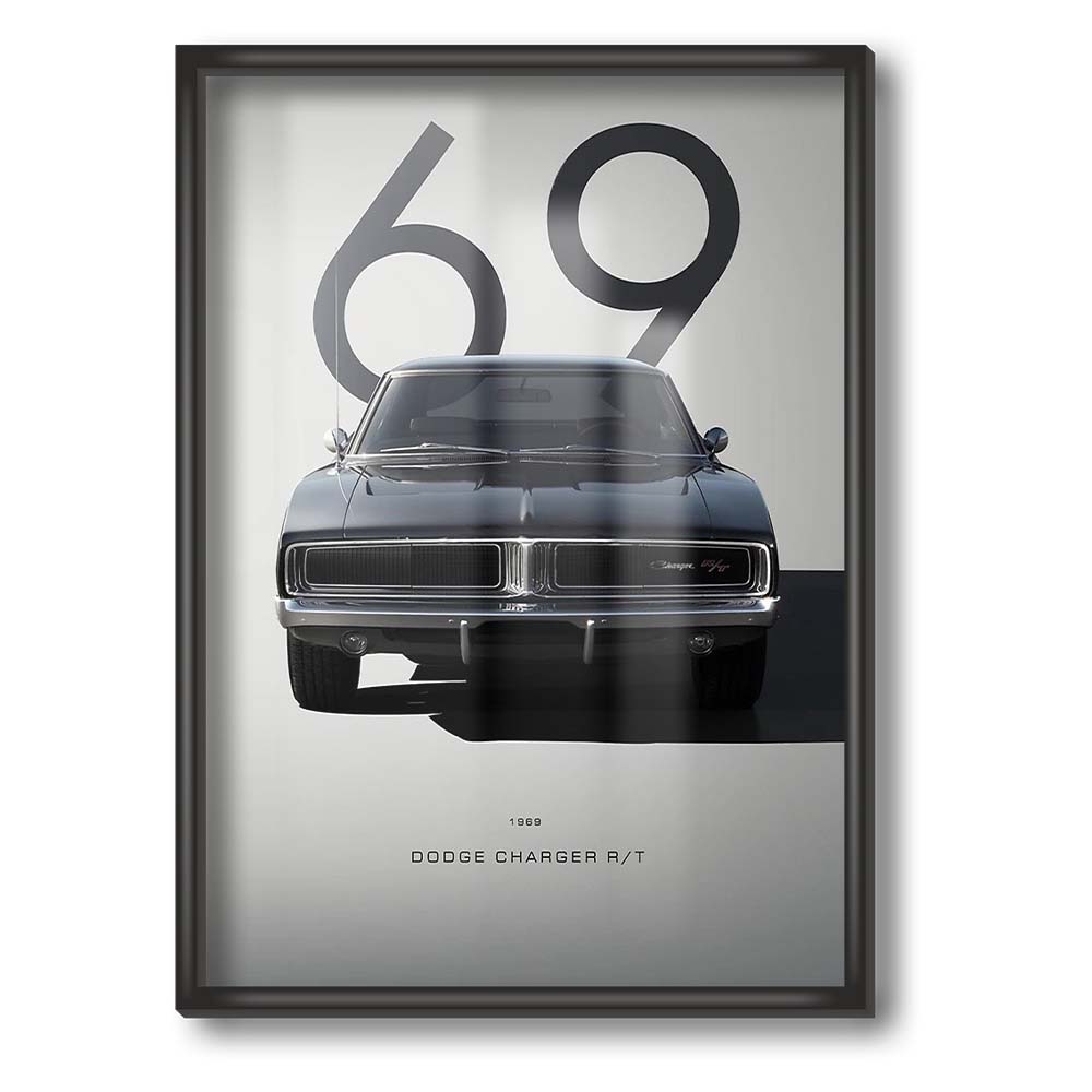 Dodge Charger 69 Poster