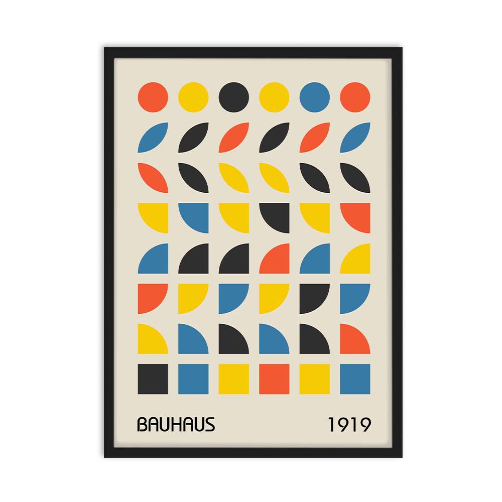 Graphic Serenity BAUHAUS Poster