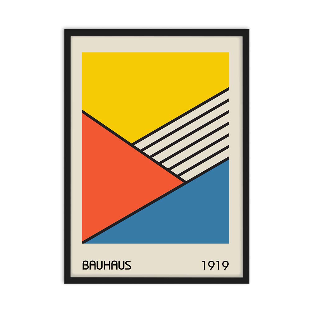 Modernist Echoes BAUHAUS Poster