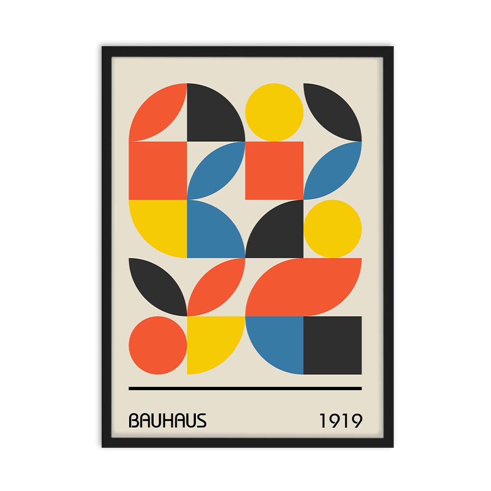 Dynamic Simplicity BAUHAUS Poster