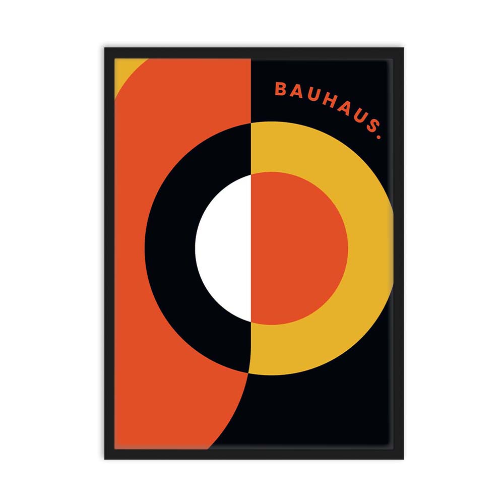 Spatial Intuition BAUHAUS Poster