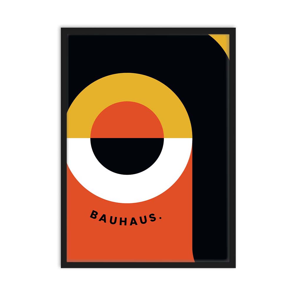 Chromatic Balance BAUHAUS Poster