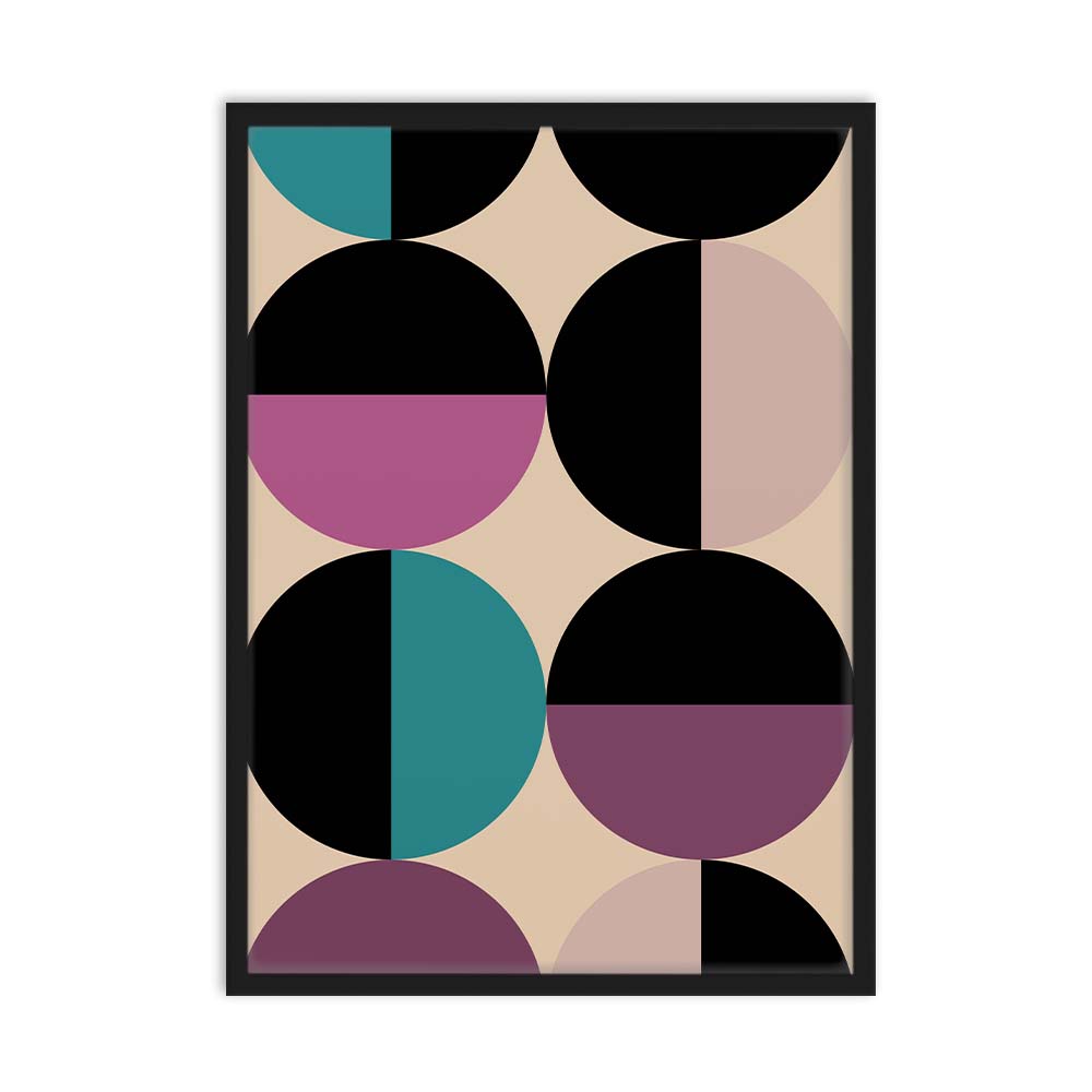 Abstract Precision BAUHAUS Poster