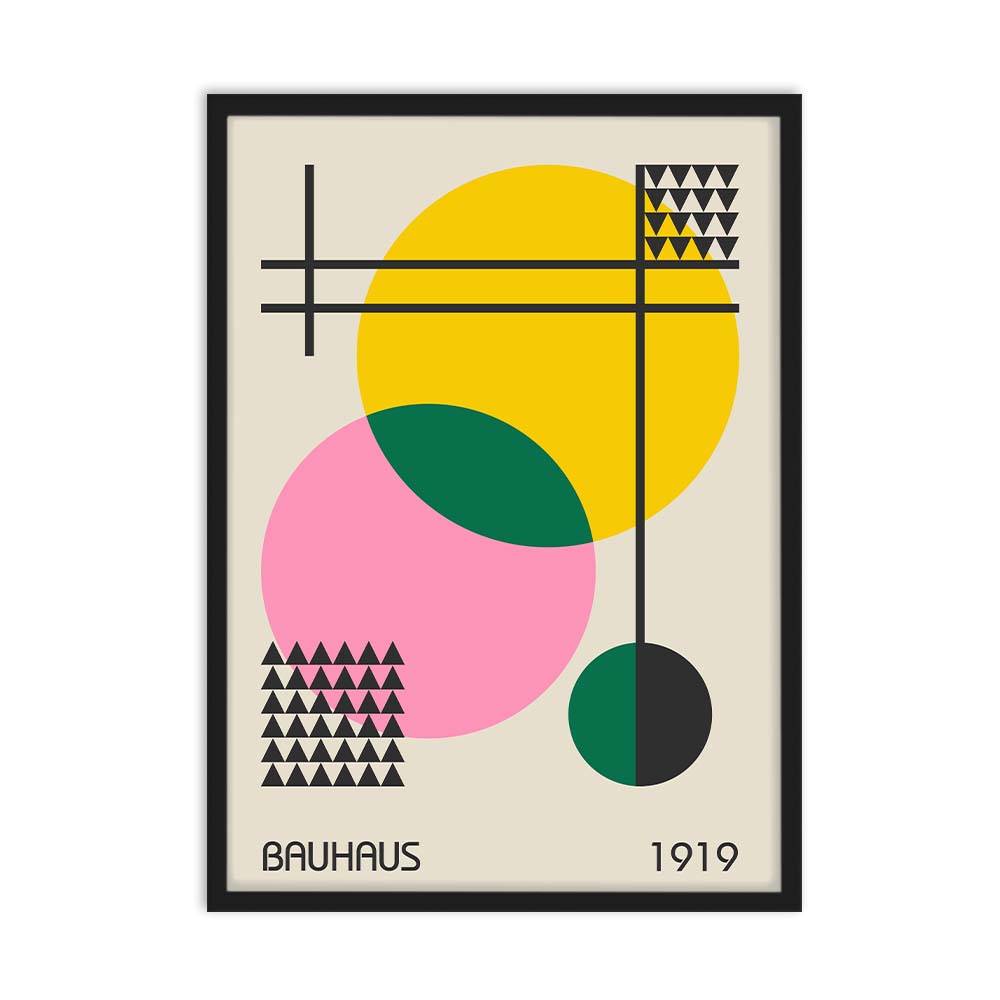 Avant-Garde Essence BAUHAUS Poster