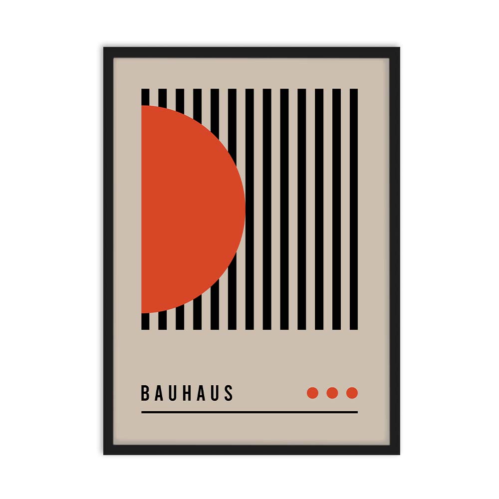 Harmony in Form BAUHAUS Poster