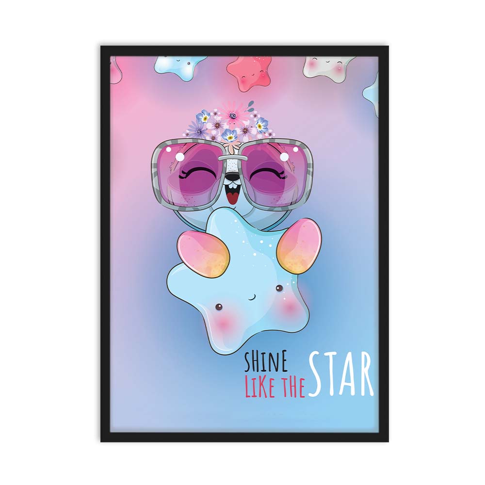 Shine Like The Star Poster