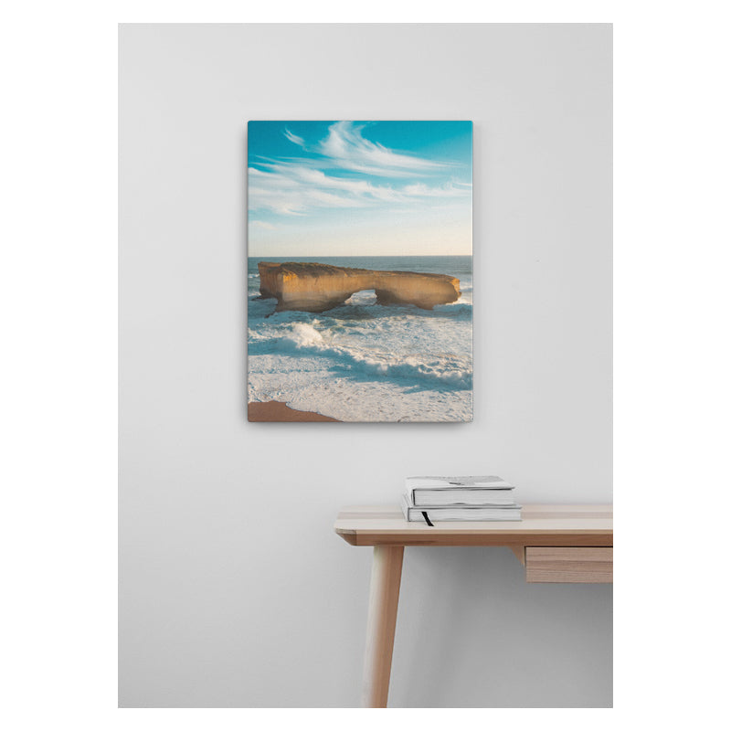 Monochrome Mirage Canvas