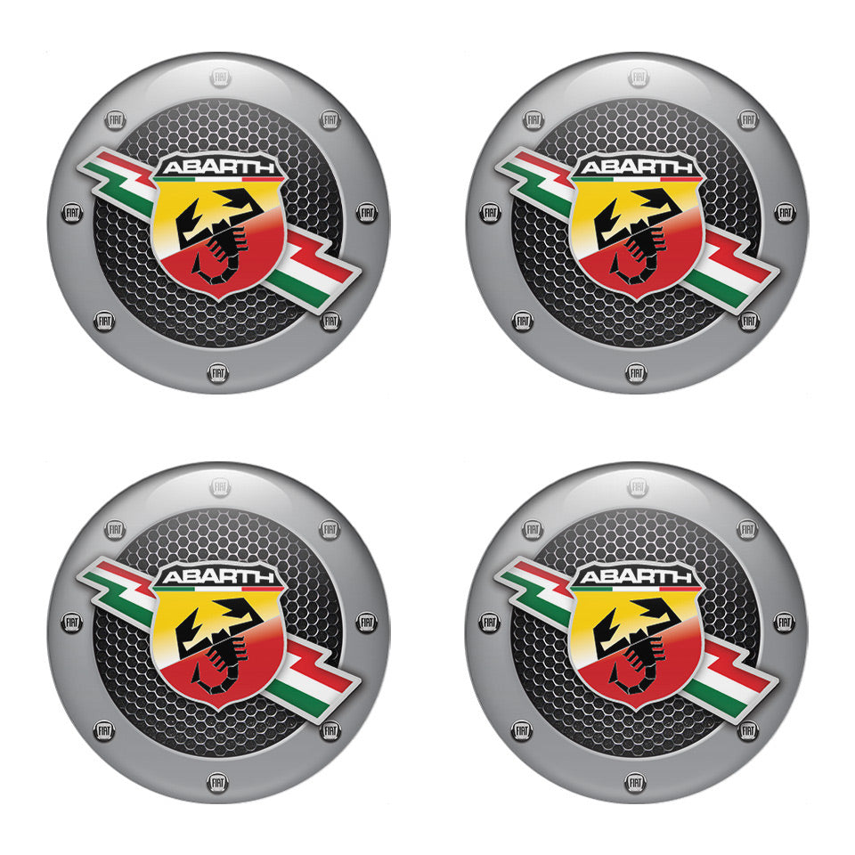 ABARTH Domed Emblems for Center Caps105