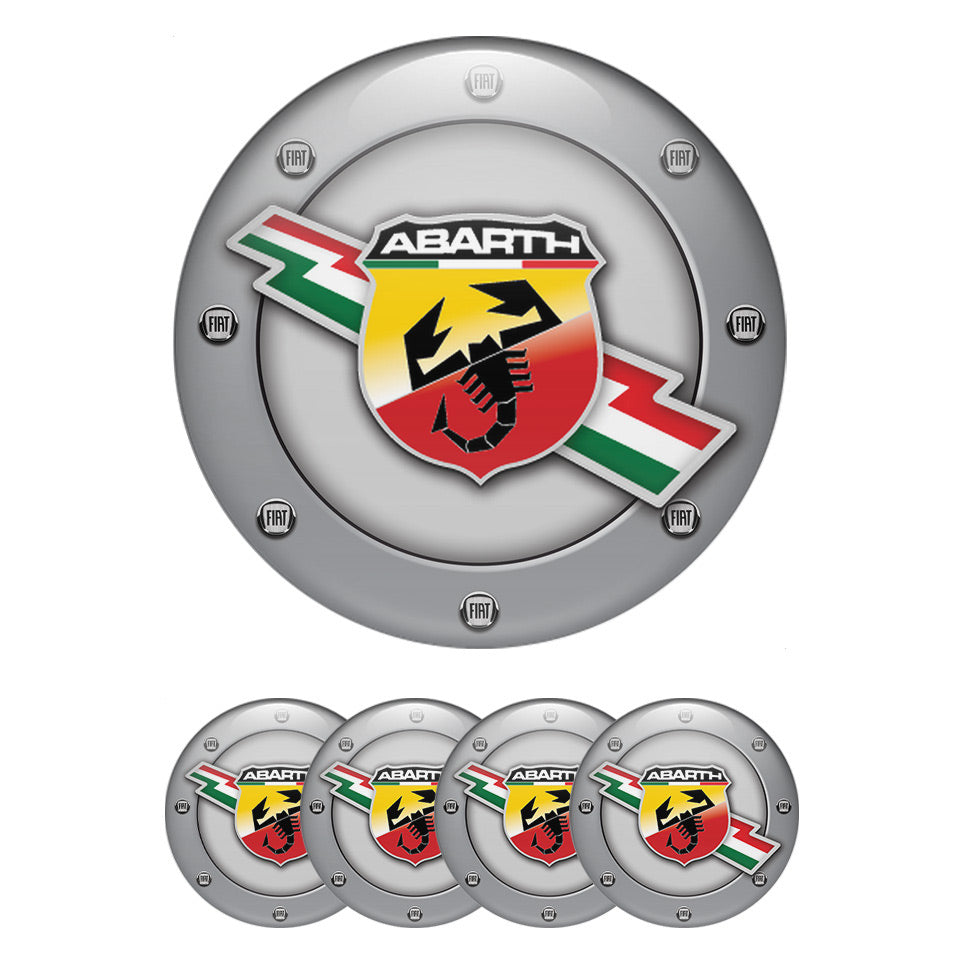 ABARTH Domed Emblems for Center Caps108