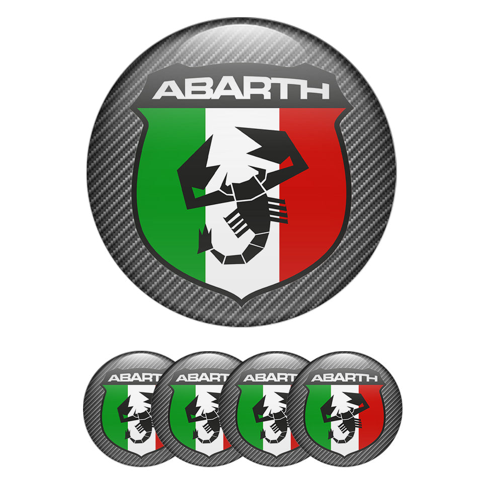 ABARTH Domed Emblems for Center Caps12