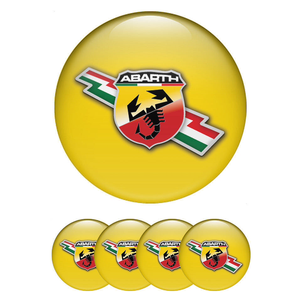 ABARTH Domed Emblems for Center Caps60