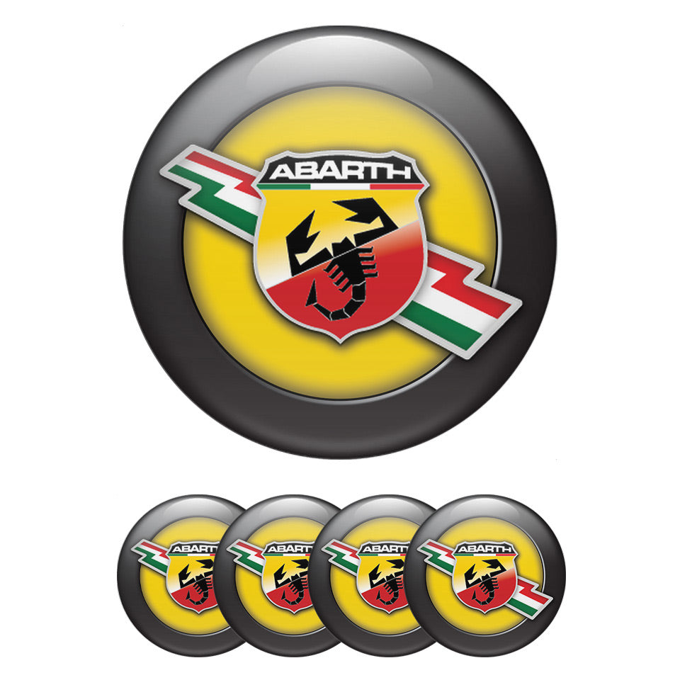 ABARTH Domed Emblems for Center Caps72