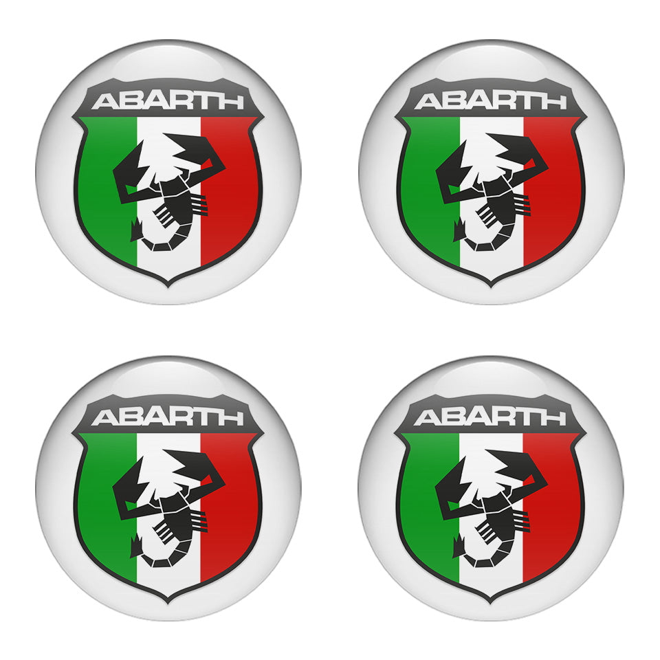 ABARTH Domed Emblems for Center Caps9